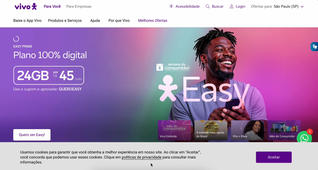 Vivo Website – High-Scale Digital Platform